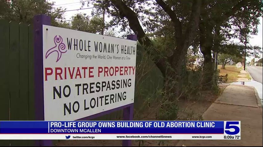 Building that housed former abortion clinic in McAllen now owned by anti-abortion group