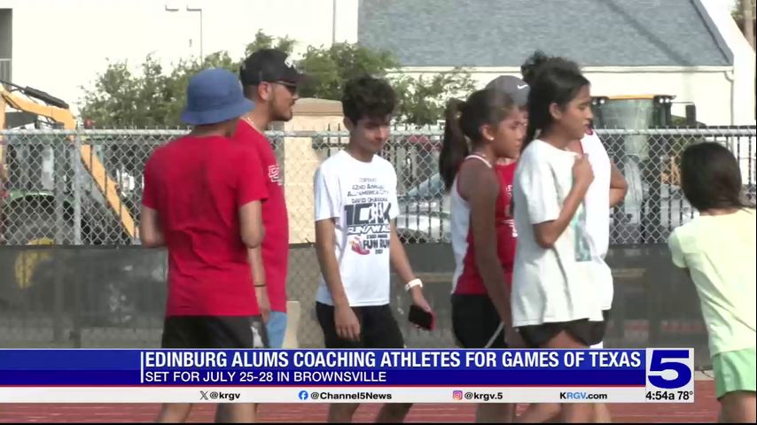 Edinburg Alums Coaching Athletes for Games of Texas