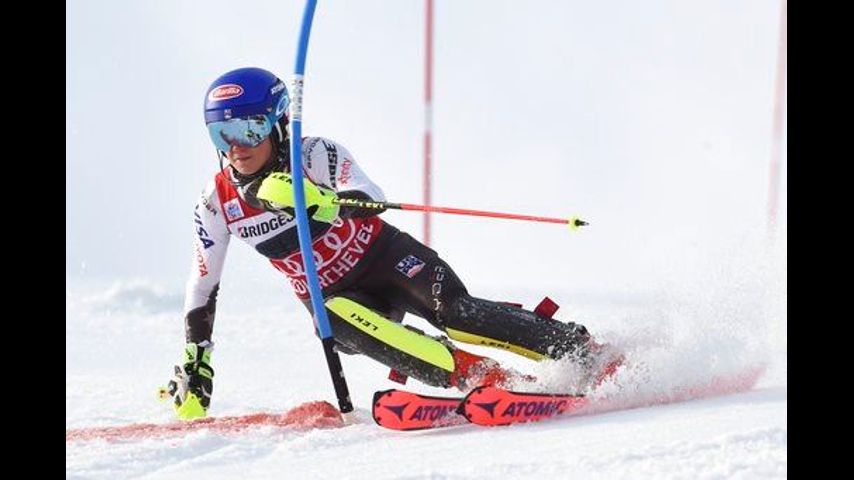 Shiffrin ties World Cup record with 35th win in slalom