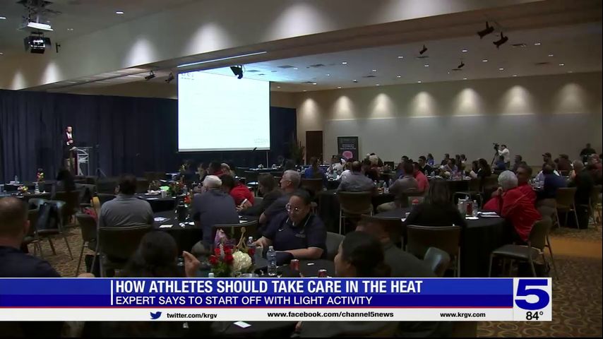 Sports medicine seminar at DHR Health offers ways to protect student athletes playing in the heat