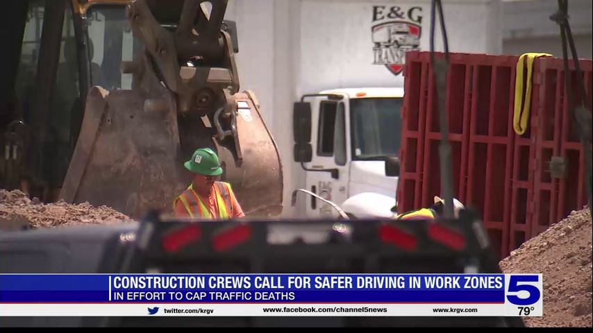 'Please slow down': Valley construction crews call for safer driving in work zones