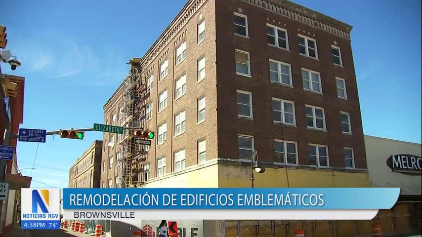 Remodelan histórico edificio en Brownsville para construir nuevos apartamentos