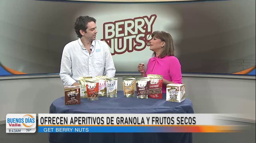 Get Berry Nuts ofrece snacks naturales a base de granolas