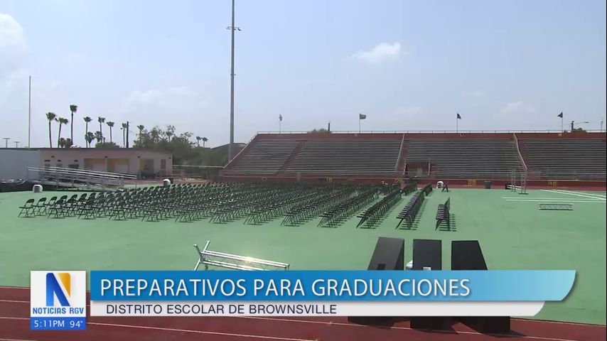 Brownsville ISD prepara graduaciones en Sams Memorial Stadium con nueva seguridad