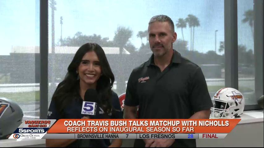 UTRGV head football coach talks matchup with Nicholls, inaugural season so far