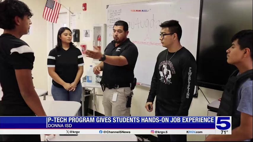 Donna ISD welcomes first group of students in new early college high school