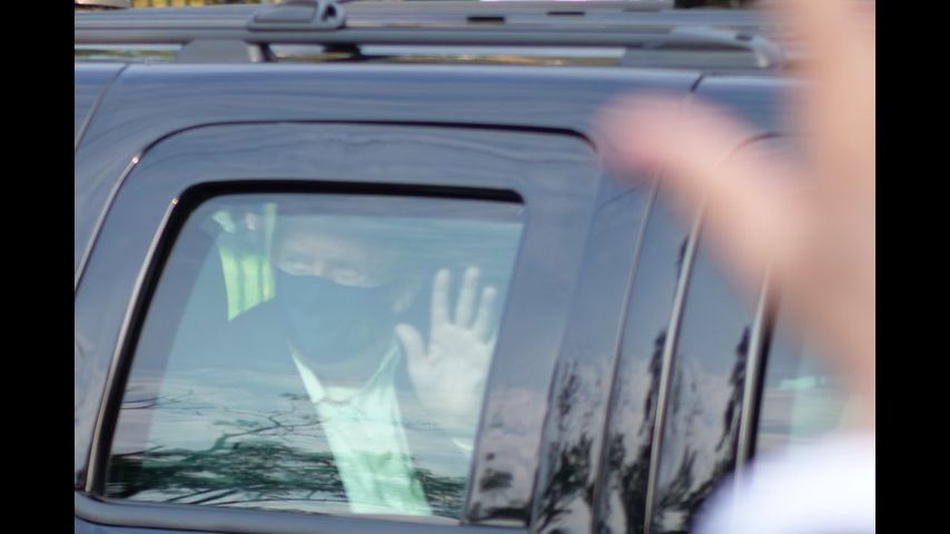 Trump dice que saldrá del hospital el lunes a la tarde