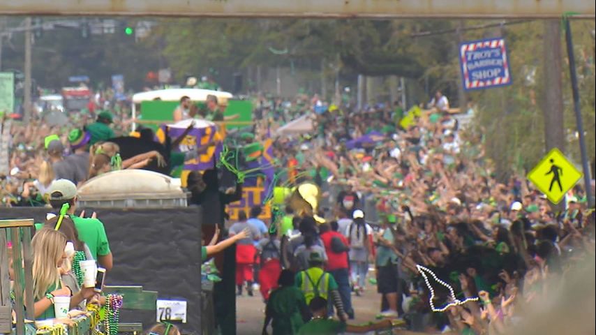 st pattys day parade in baton rouge