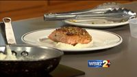 Galatoire's Bistro: Pan-seared salmon with mashed cauliflower