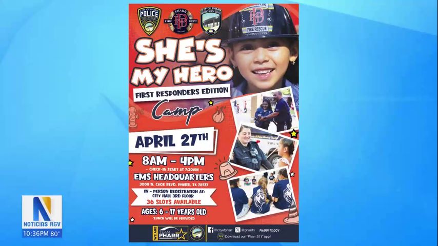 Ciudad Pharr celebrará evento 'She's My Hero'