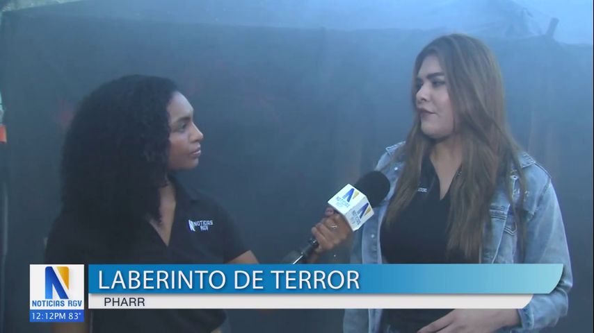 Pharr realiza el 'laberinto de terror'