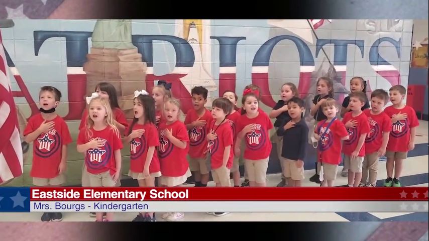 The Pledge of Allegiance: Eastside Elementary School - Mrs. Bourgs ...