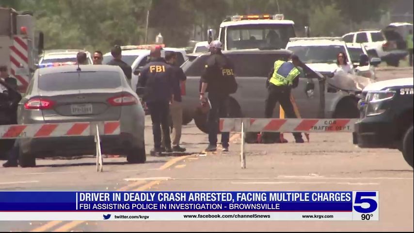 Driver in deadly Brownsville crash arrested, facing multiple charges