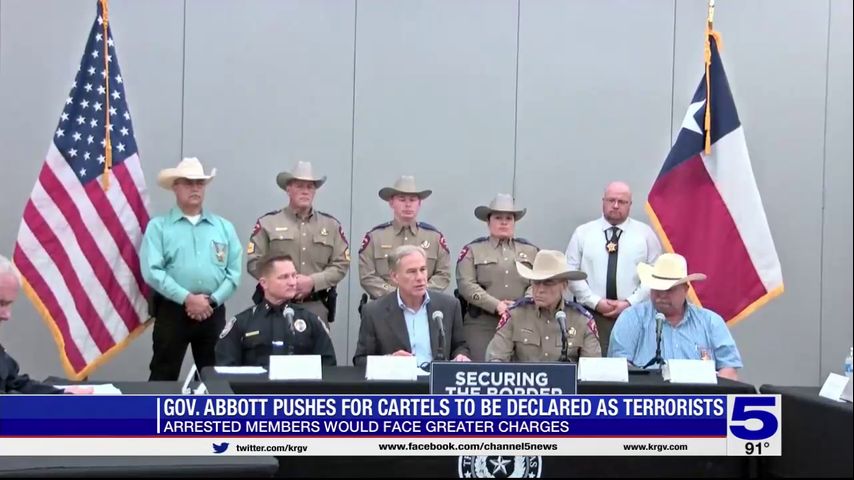 Retired DEA agent reacts to Gov. Abbott's executive order declaring cartels as terrorists