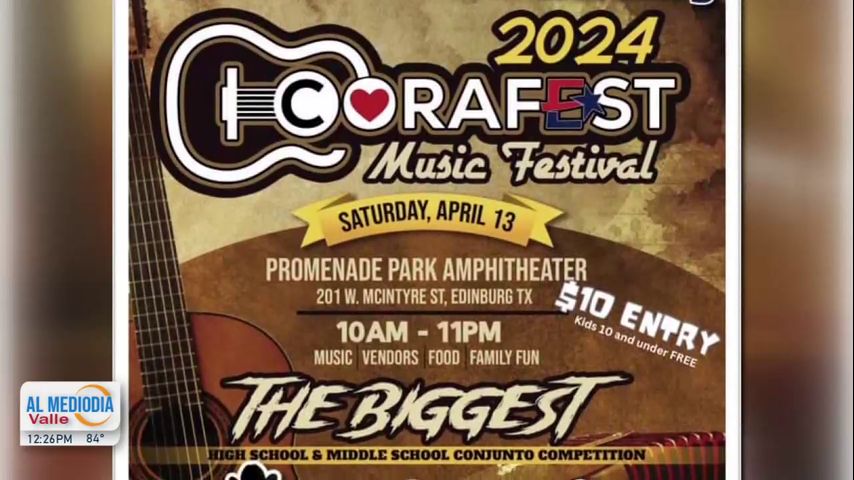 La Entrevista: Edinburg invita al festival musical 'Corafest'