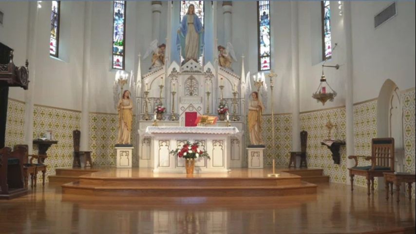 WATCH: Sunday mass with Bishop Daniel E. Flores