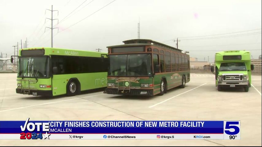 City of McAllen finishes construction of new metro facility