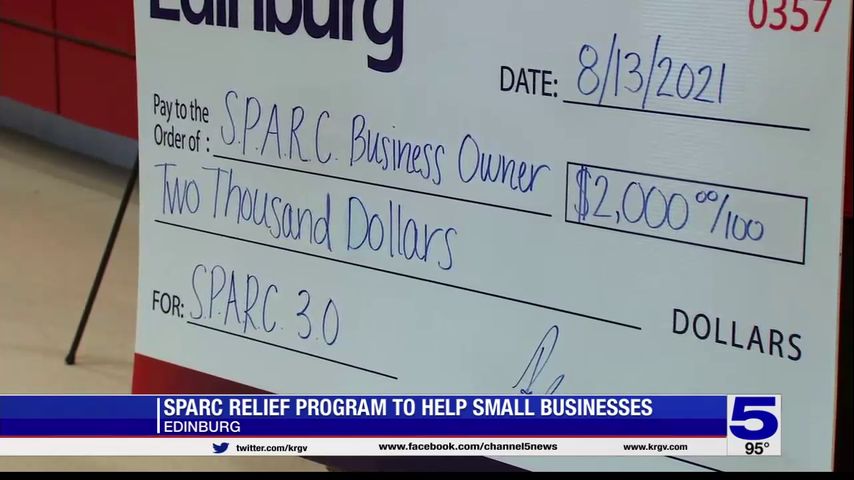 Edinburg small businesses benefitting from COVID relief program