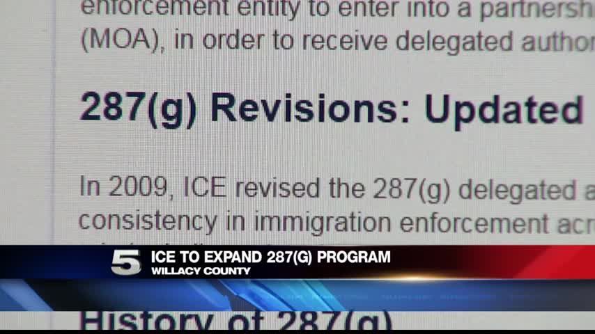 Willacy Co. Sheriff Approached to Participate in ICE Program 