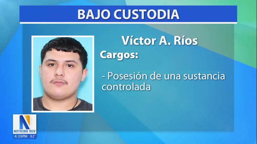 Infracción de tráfico conduce al arresto por drogas de un joven de 23 años