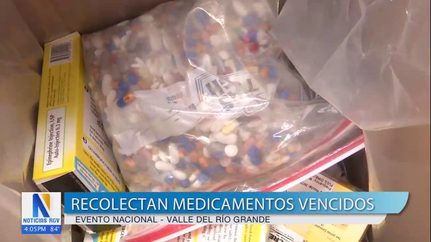 Evento nacional recolecta medicamentos vencidos