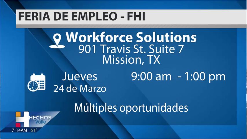 Feria de empleos en Mission