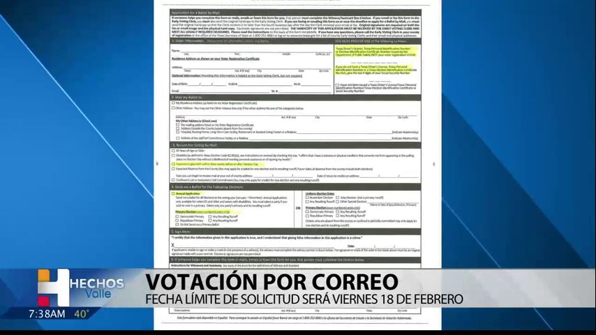 Comienza la votación anticipada para las primarias de marzo