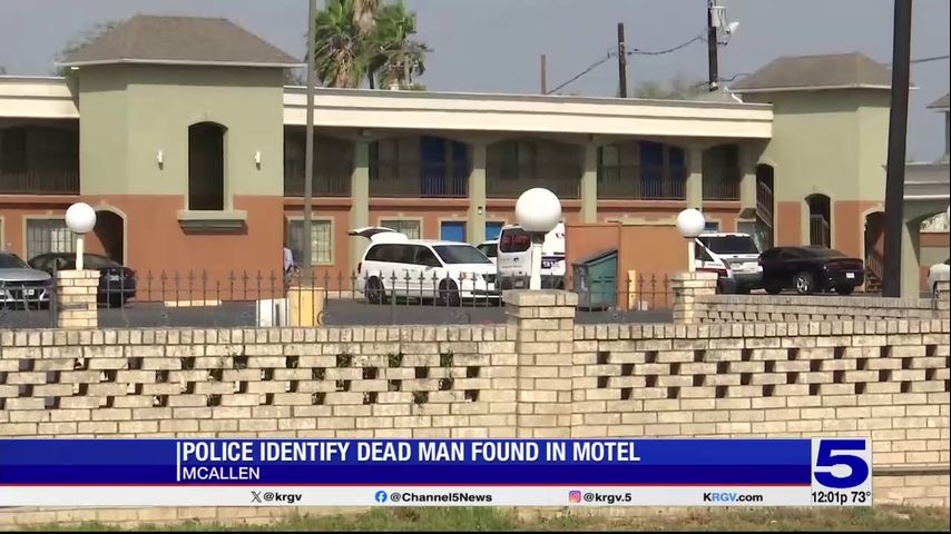 McAllen police identify man found dead in motel