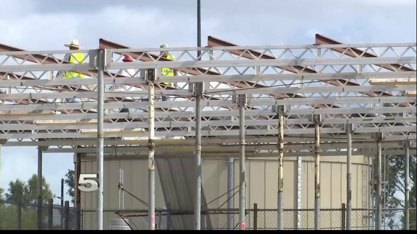 Renovations for New Migrant Shelter Continue in Raymondville