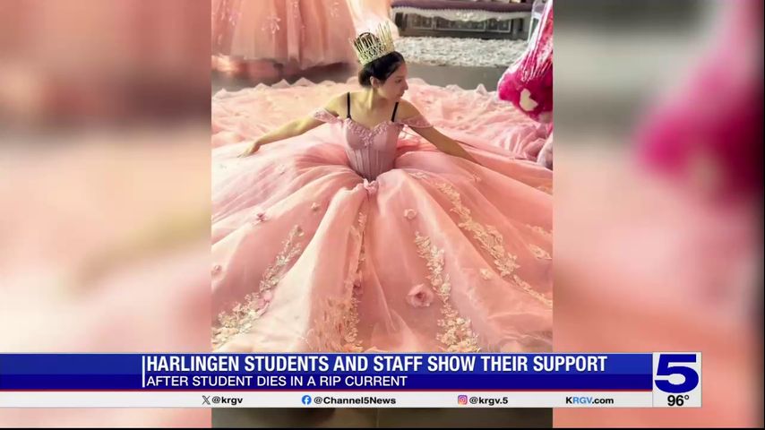 Harlingen CISD community remembers middle school student who drowned at South Padre Island