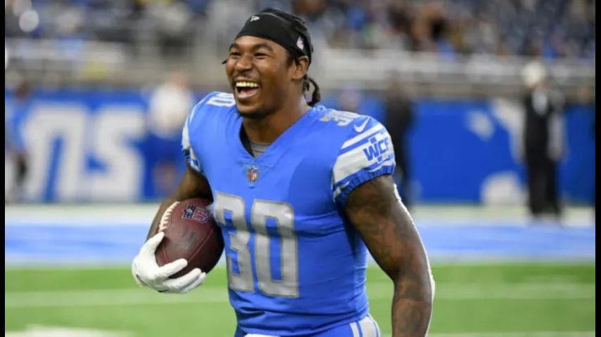 Former Detroit Lions running back Jamaal Williams signs 3-year