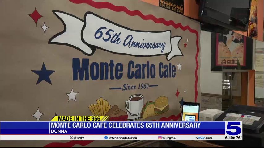 Made in the 956: Monte Carlo Café in Donna celebrates 65th anniversary