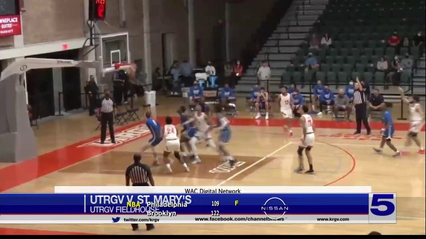 UTRGV Dominates St. Mary's in Thursday Win