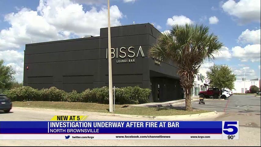 Authorities investigating fire at Brownsville bar