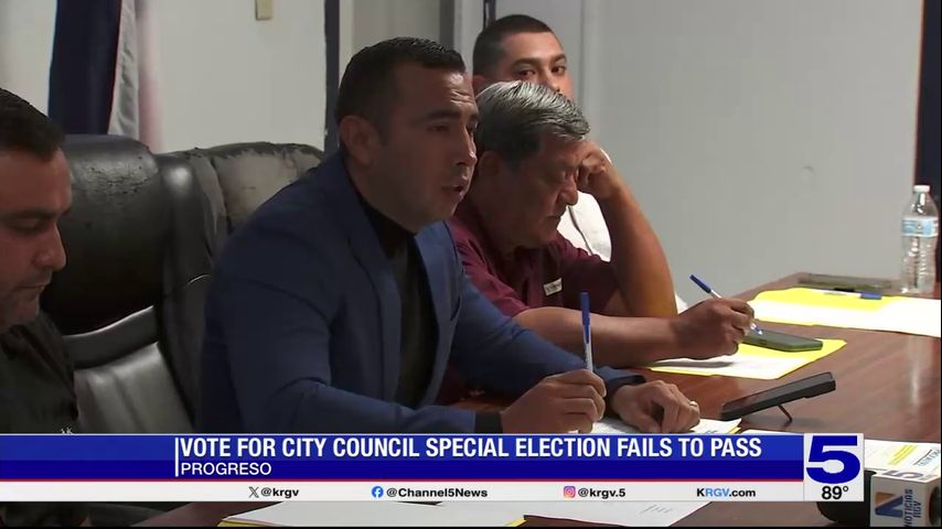 Motion to call special election in Progreso fails