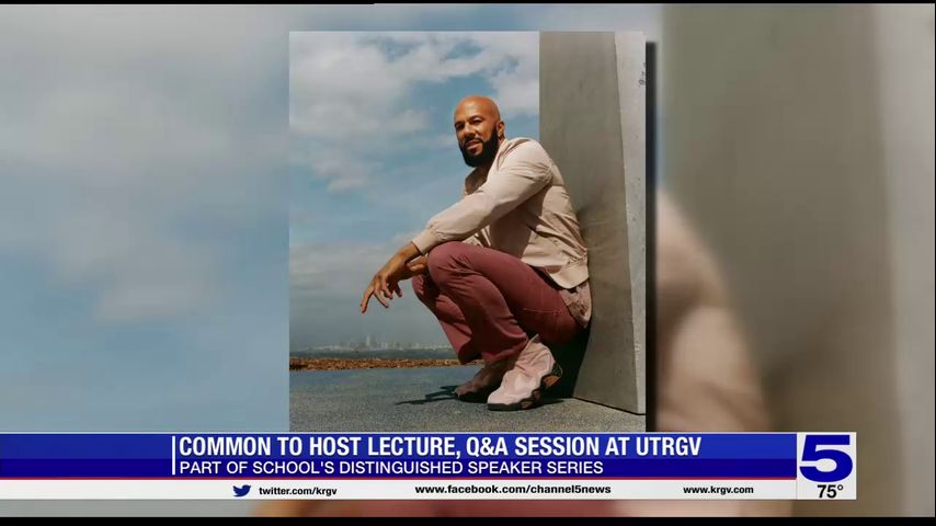 Rapper, actor Common to speak during UTRGV's Distinguished Speaker Series