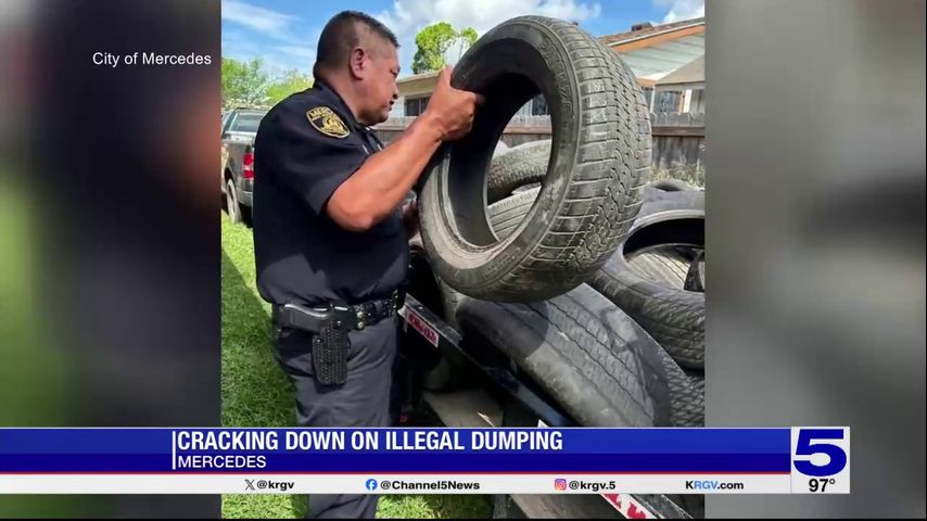 City of Mercedes cracking down on illegal dumping