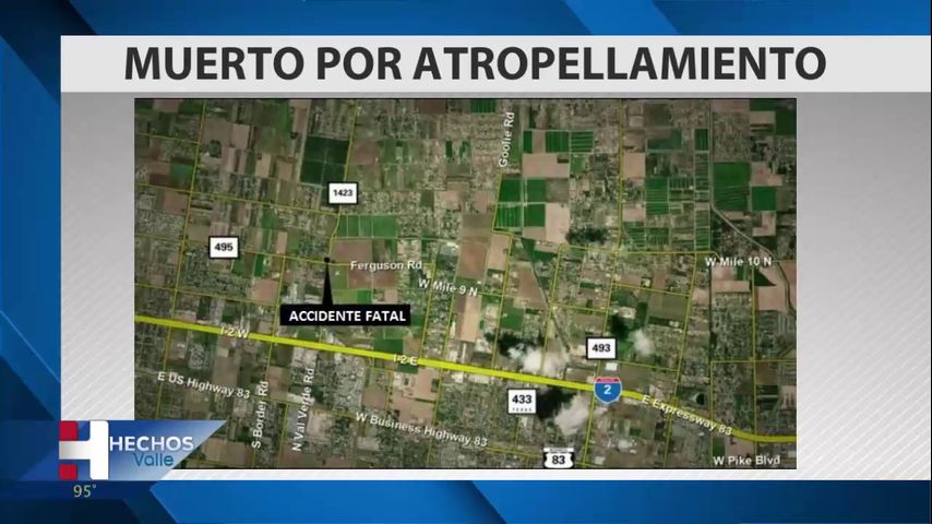 Buscan al responsable  de un atropellamiento mortal  en una carretera estatal 