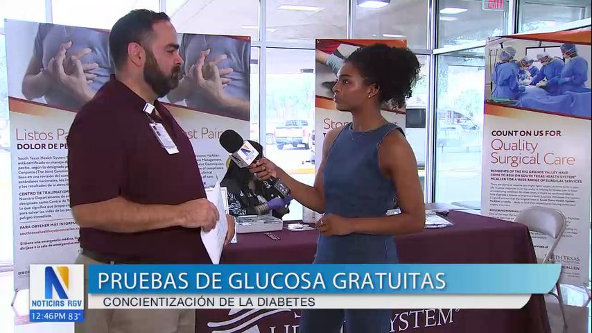 Corazón del Valle: Realizan últimas pruebas gratuitas de glucosa