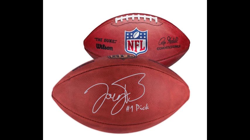 Upgrade your Cincinnati Bengals collection with Joe Burrow memorabilia