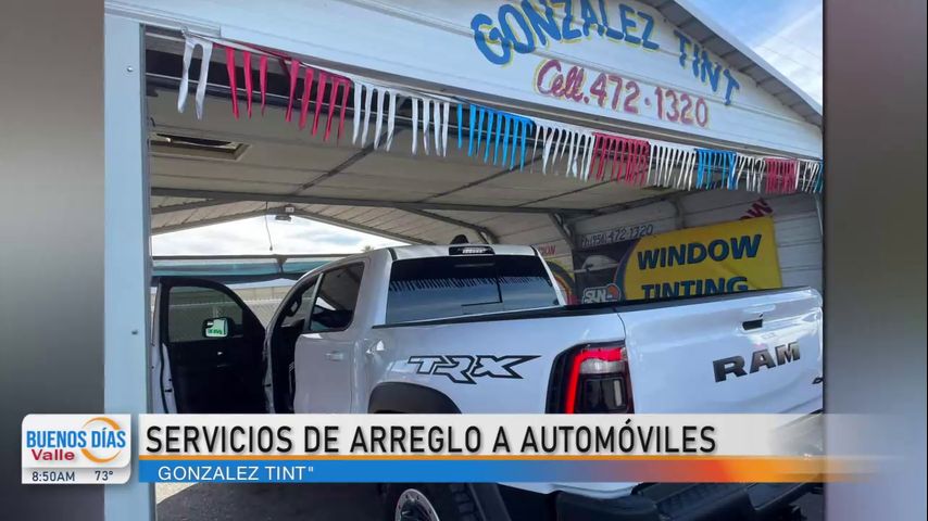 Gonzalez TINT ofrece arreglos para todo tipo de automóviles