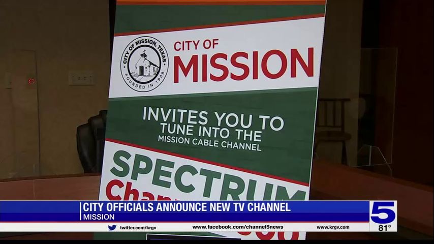 City of Mission debuts official news channel