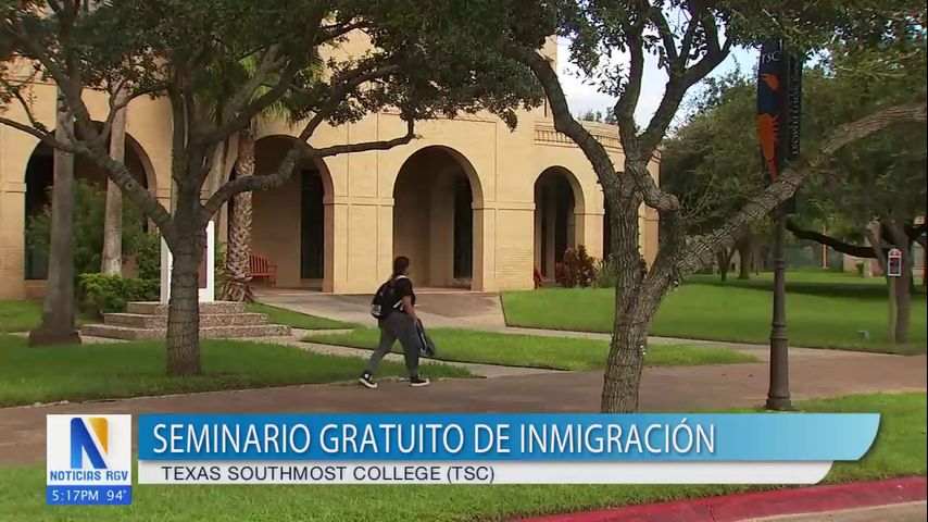 Texas Southmost College realiza seminario gratuito de inmigración