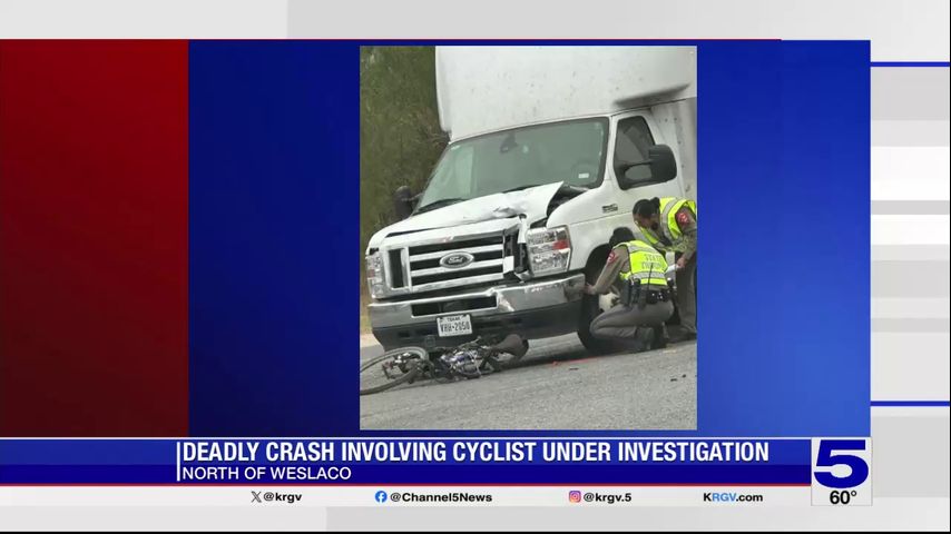 Bicyclist killed in Weslaco crash