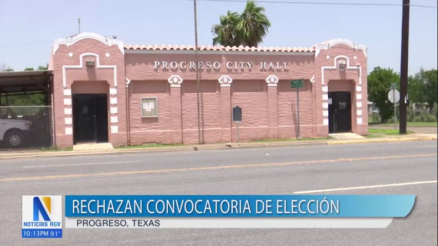 Rechazan convocatoria de elecciones en Progreso