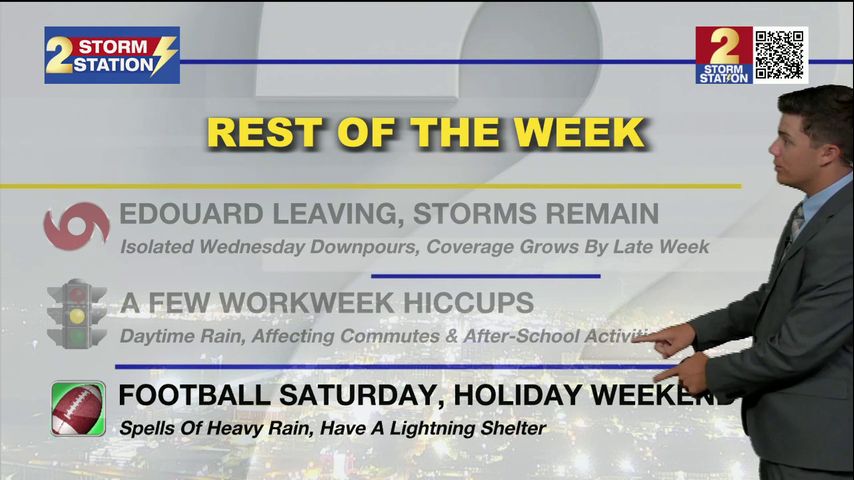 Wednesday morning video forecast