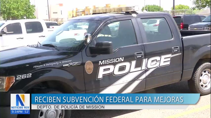 Policía de Mission reciben subvención federal