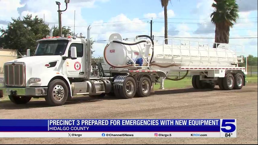 Hidalgo County Precinct 3 prepared for emergencies with new equipment