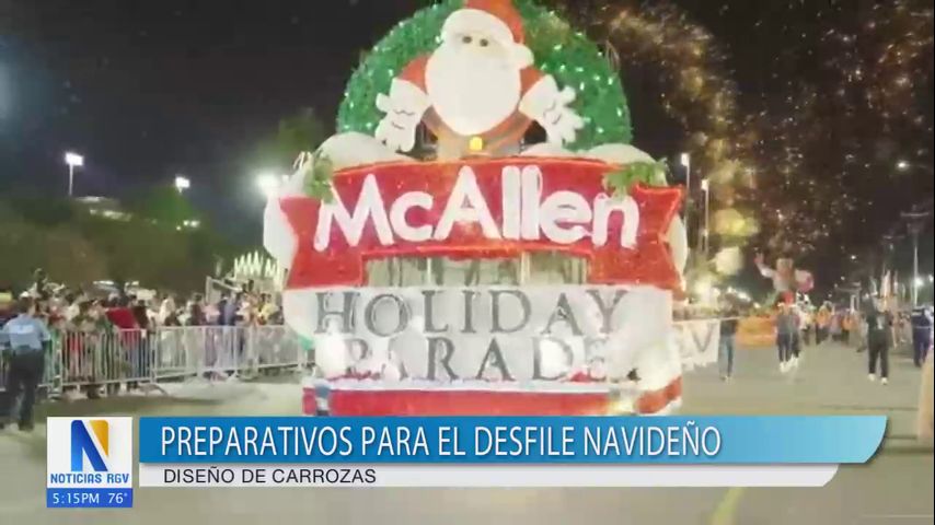 McAllen se prepara para su gran desfile navideño con estrellas del fútbol