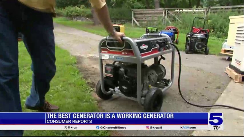 Consumer Reports: The best generator is a working generator